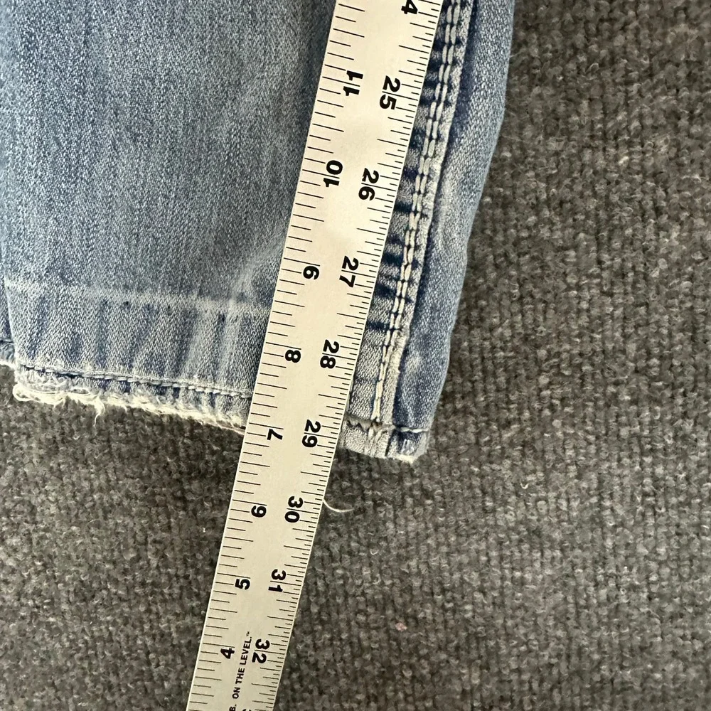 True Religion Jeans Mens Size 32 Light Wash Bobby Big QT Straight